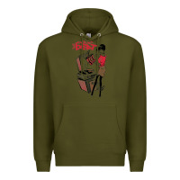 Army Green the english beat Premium Hoodie - lanVoArt