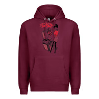 Burgundy the english beat Premium Hoodie - lanVoArt