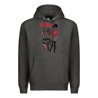 Charcoal Heather the english beat Premium Hoodie - lanVoArt