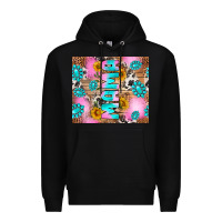 Black western mama Premium Hoodie - RanaPortraitStore