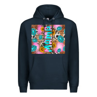 Navy western mama Premium Hoodie - RanaPortraitStore