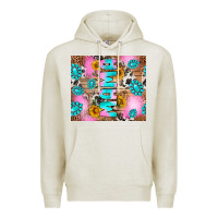 Oatmeal Heather western mama Premium Hoodie - RanaPortraitStore