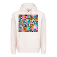 Pale Pink western mama Premium Hoodie - RanaPortraitStore