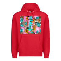 Red western mama Premium Hoodie - RanaPortraitStore