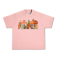 Salmon Hello pumpkin Urban Heavy Tee - NancyCooperArtShop