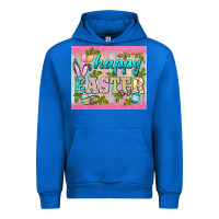 Cobalt happy easter mousepad Urban Hoodie - BarkalooDesign