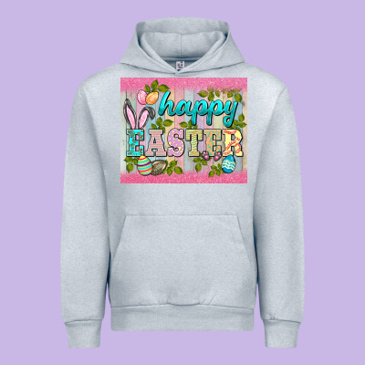 Happy Easter Mousepad Urban Hoodie Designed By Barkaloodesign
