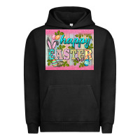 Pigment Black happy easter mousepad Urban Hoodie - BarkalooDesign