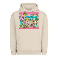 Pigment French Oak happy easter mousepad Urban Hoodie - BarkalooDesign