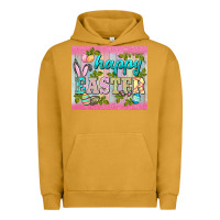 Pigment Peanut Butter happy easter mousepad Urban Hoodie - BarkalooDesign