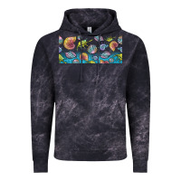 Cloud Black sea shells Vintage Hoodie - TumblerDesignByShophia