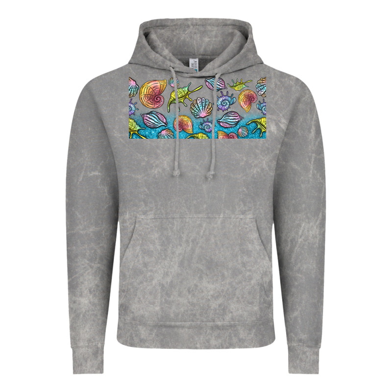 Sea Shells Vintage Hoodie by TumblerDesignByShophia | Teevron