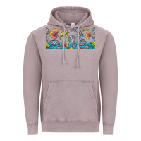 Vintage Zinc sea shells Vintage Hoodie - TumblerDesignByShophia