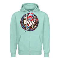 Seafoam Western Gigi Patriotic 4th of July Zipper Hoodie - LillyAllenDesigns