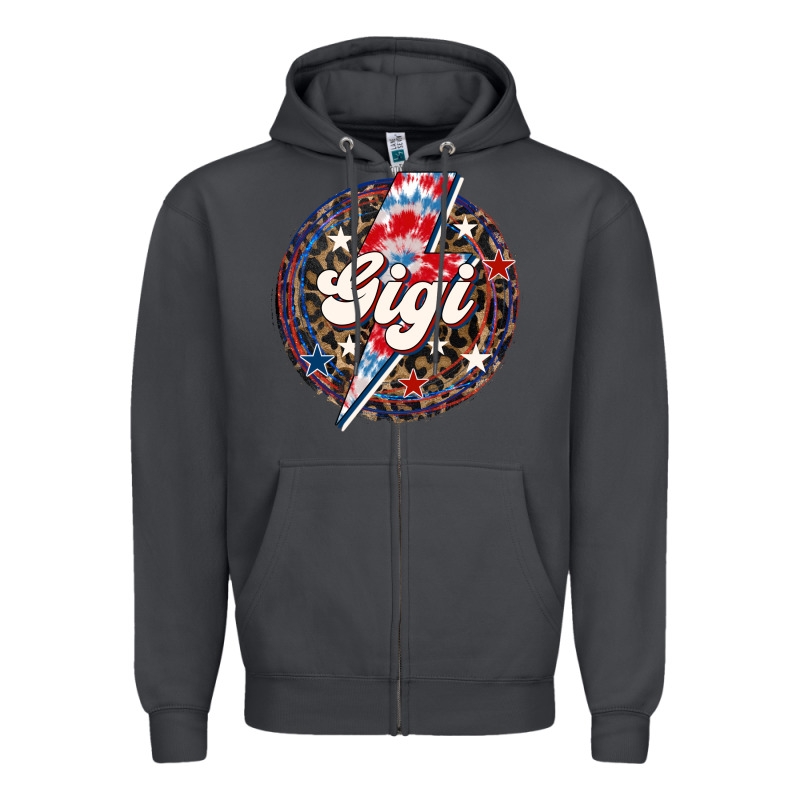 Western Gigi Patriotic 4th Of July Zipper Hoodie by LillyAllenDesigns | Teevron