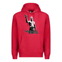 Cardinal techno viking Premium Hoodie - lanVoArt