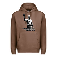 Chestnut techno viking Premium Hoodie - lanVoArt