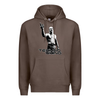 Coffee techno viking Premium Hoodie - lanVoArt
