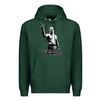 Sports Green techno viking Premium Hoodie - lanVoArt