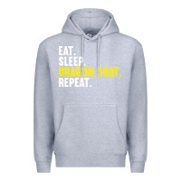 Heather Grey Dragon Boat-Kdkal Premium Hoodie - lanVoArt