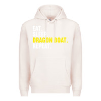 Pale Pink Dragon Boat-Kdkal Premium Hoodie - lanVoArt