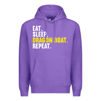 Purple Dragon Boat-Kdkal Premium Hoodie - lanVoArt