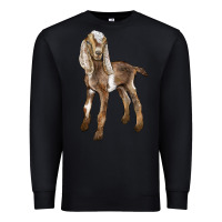 Black Baby Nubian Goat Premium Sweatshirt - LillyAllenDesigns