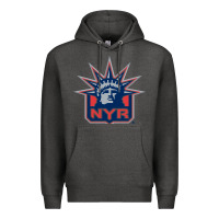 Charcoal Heather ranger ny Premium Hoodie - lanVoArt