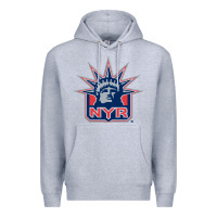 Heather Grey ranger ny Premium Hoodie - lanVoArt