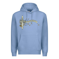 Colony Blue genesis   wind & wuthering Premium Hoodie - lanVoArt