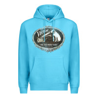 Ocean Blue his master's voice Premium Hoodie - lanVoArt