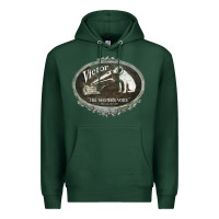 Sports Green his master's voice Premium Hoodie - lanVoArt