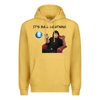 Antique Gold ball lightning; osbournes want to believe Premium Hoodie - lanVoArt