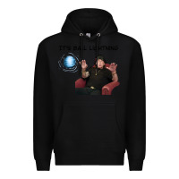 Black ball lightning; osbournes want to believe Premium Hoodie - lanVoArt