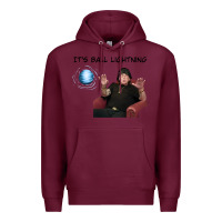 Burgundy ball lightning; osbournes want to believe Premium Hoodie - lanVoArt