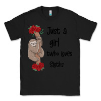 Black just a girl who loves sloths Classic Tee - Bettercallsaul