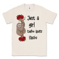 Natural just a girl who loves sloths Classic Tee - Bettercallsaul