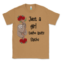 Toasted Coconut just a girl who loves sloths Classic Tee - Bettercallsaul