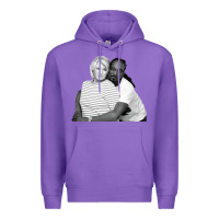 Purple snoop and martha Premium Hoodie - lanVoArt