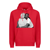 Red snoop and martha Premium Hoodie - lanVoArt