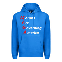 True Royal morons are governing america anti trump political t shirt Premium Hoodie - lanVoArt