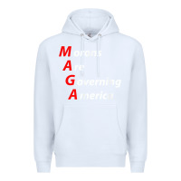 White morons are governing america anti trump political t shirt Premium Hoodie - lanVoArt