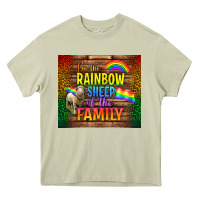 Mossy I'm The Rainbow Sheep Of The Family Tumbler Heavy Core Tee - BundleAndBundleShop