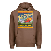 Chestnut peaches records and tapes Premium Hoodie - lanVoArt