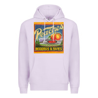 Lilac peaches records and tapes Premium Hoodie - lanVoArt