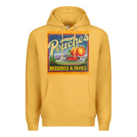 Mustard peaches records and tapes Premium Hoodie - lanVoArt