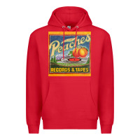 Red peaches records and tapes Premium Hoodie - lanVoArt