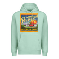 Seafoam peaches records and tapes Premium Hoodie - lanVoArt