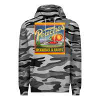 Slate Camo peaches records and tapes Premium Hoodie - lanVoArt