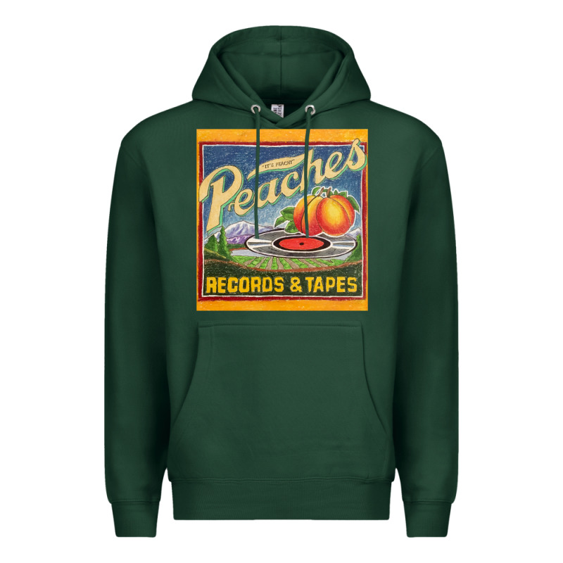 Peaches Records And Tapes Premium Hoodie by lanVoArt | Teevron